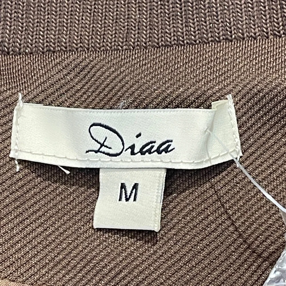 DIAA Women's SHORT TREND COAT Brown Belted  WOMENS SIZE M NWT - Picture 9 of 14